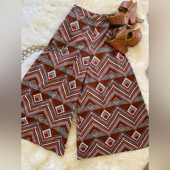 1960s 1970s Gaucho Pants Polyester Pants | M | Vintage | Mint Condition - Picture 1 of 8